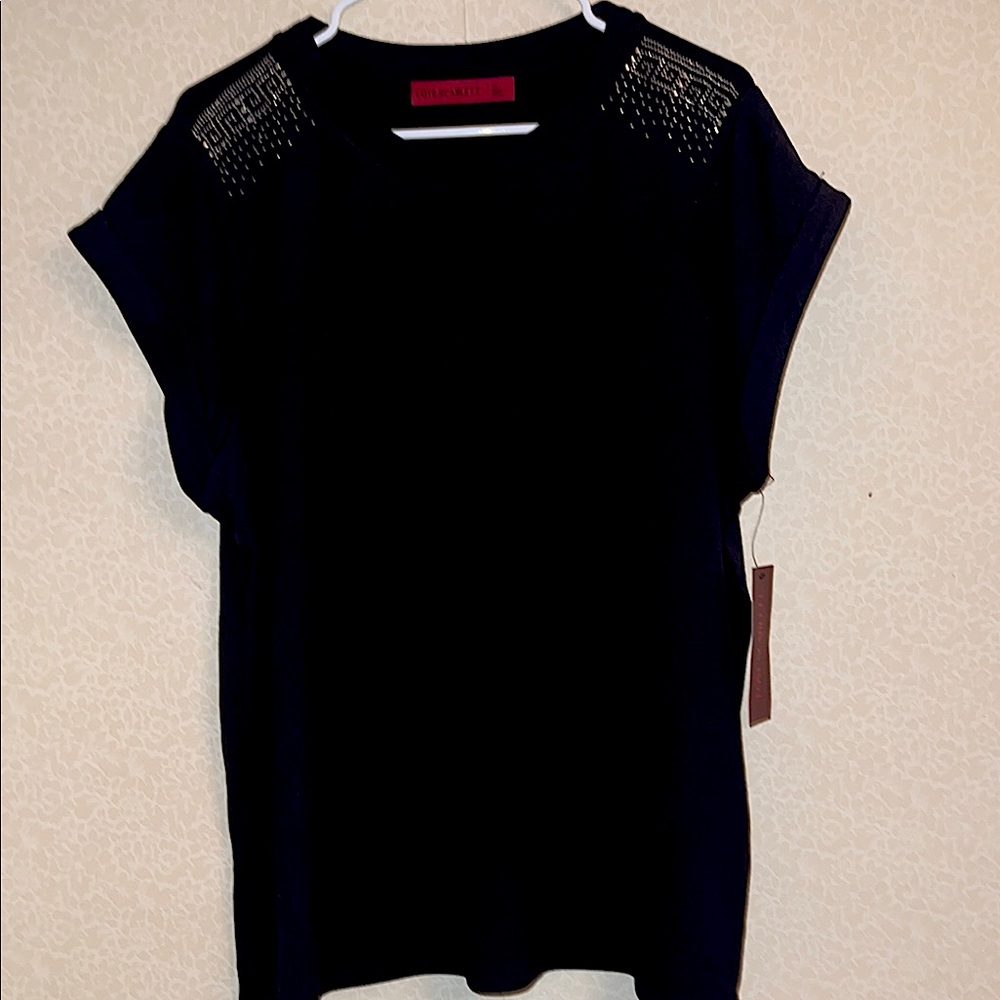 LOVE SCARLET Embellished Women's Top